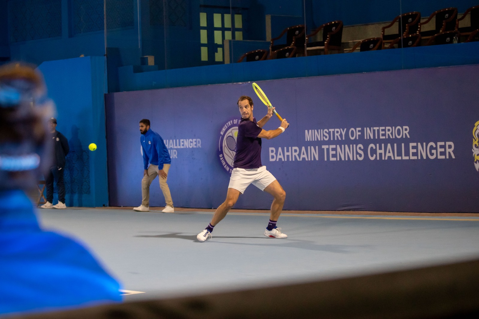 فيما تتواصل منافسات البطولة .. لاعبي التنس يؤكدون حرصهم على تحقيق النتائج المتقدمة ويشيدون بتنظيم بطولة وزارة الداخلية تشالنجر للتنس بنسختها الثالثة<